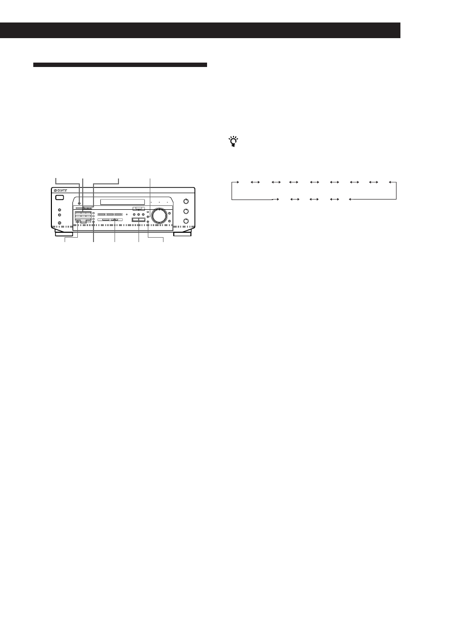 Presetting radio stations 13, Presetting radio stations, Receiver operations | Naming preset stations, Tuning preset stations (preset tuning) | Sony STR-V323 User Manual | Page 13 / 26