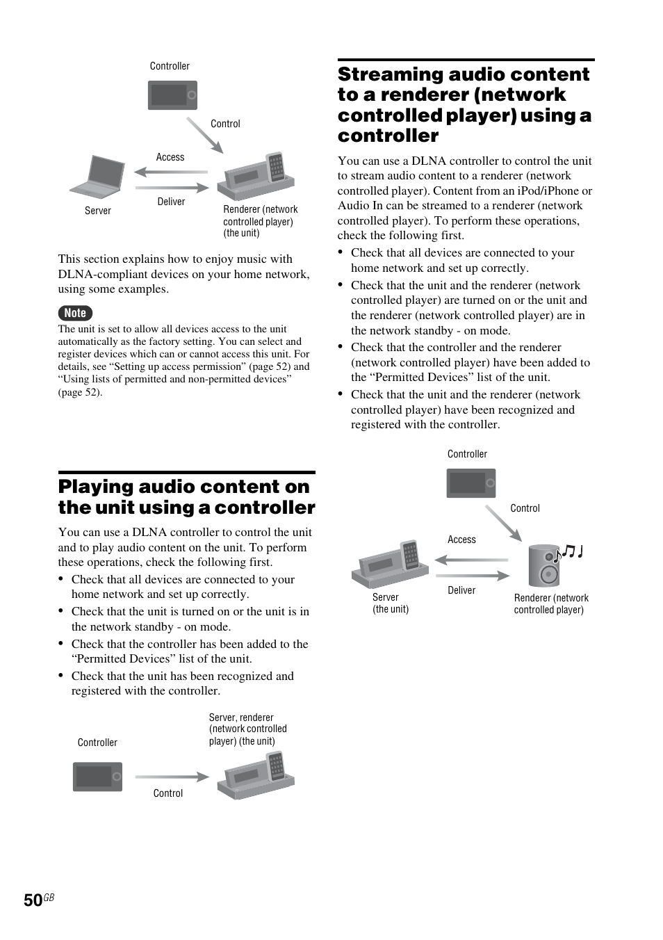 Using a controller | Sony NAC-SV10I User Manual | Page 50 / 92