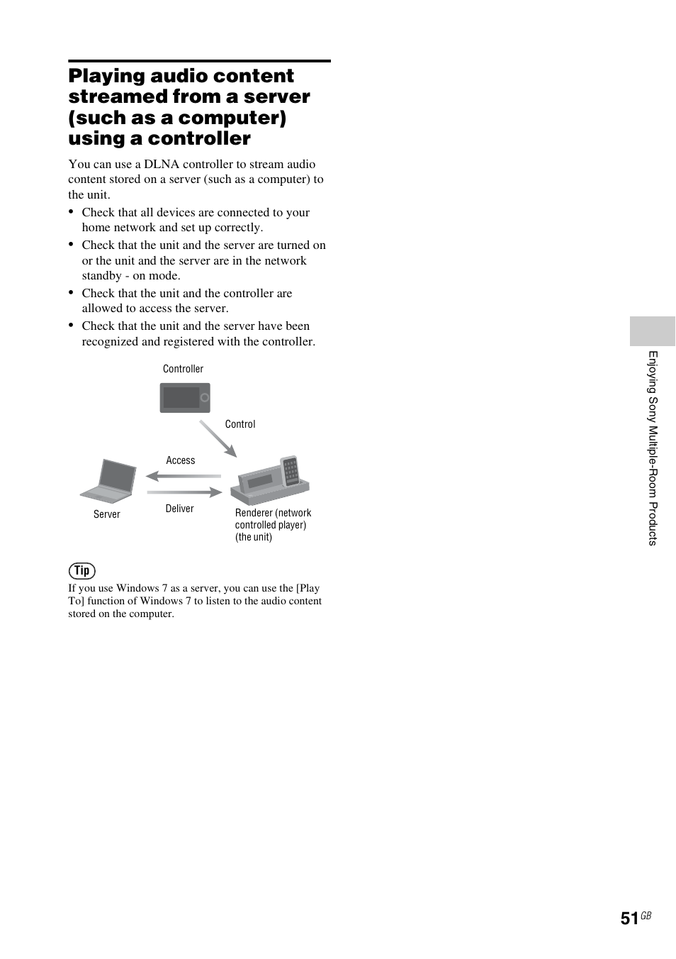 Using a controller | Sony NAC-SV10I User Manual | Page 51 / 92