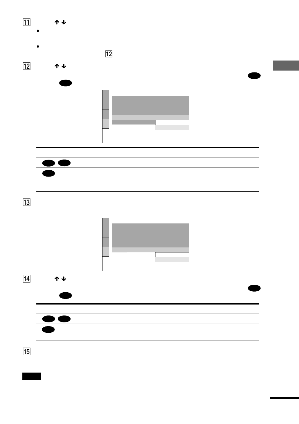 Hook ups, K press x / x to select the item, then press enter, L press x / x to select the item | M press enter, N press x / x to select the item, O press enter | Sony DVP-NS700P User Manual | Page 27 / 88