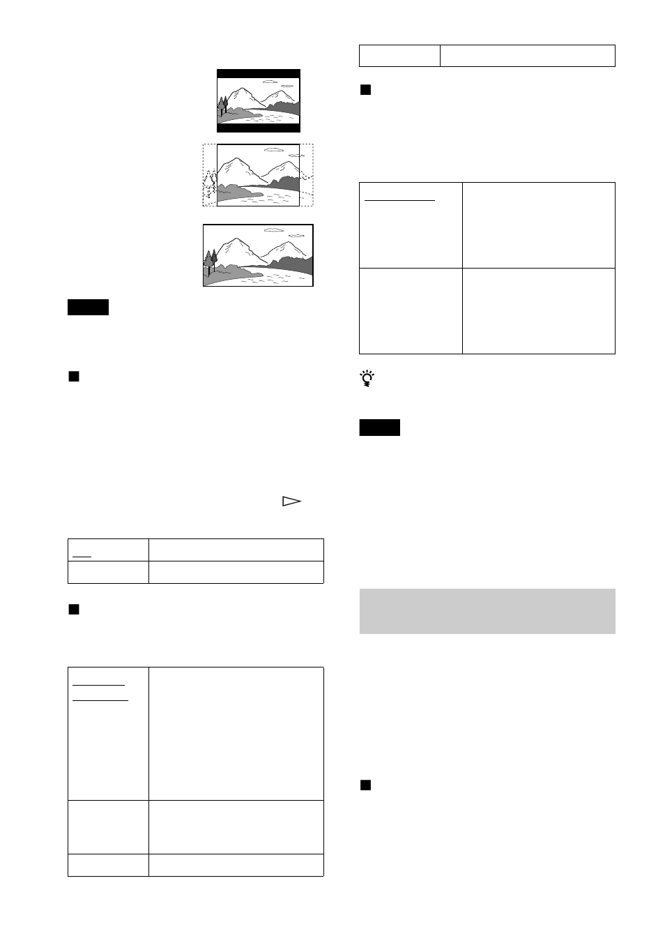 When “progressive” is selected in “component out, R (70) | Sony DVP-NS700P User Manual | Page 70 / 88