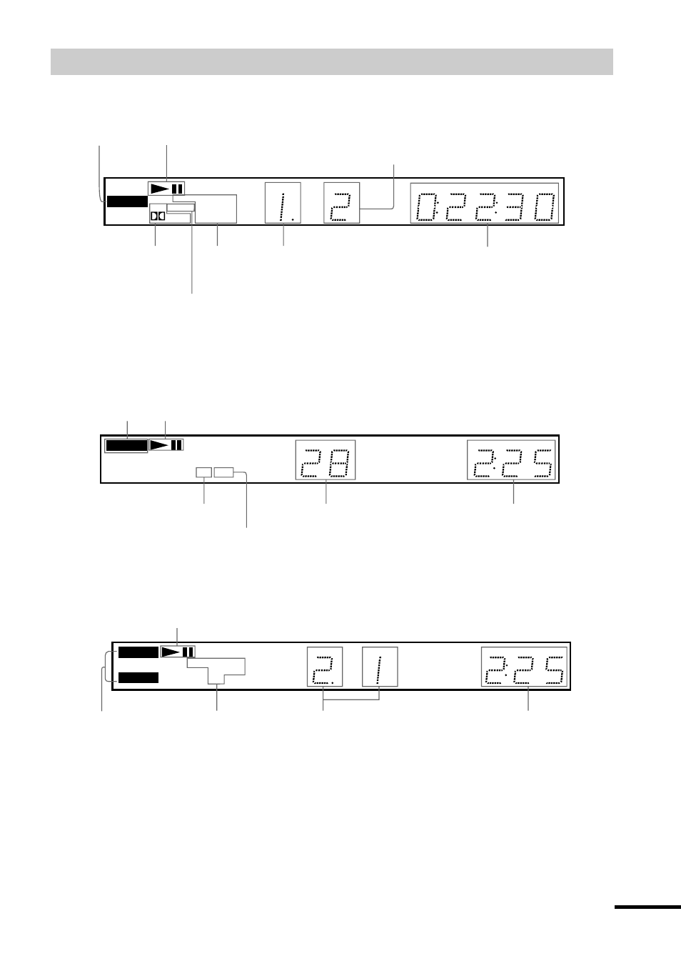 Front panel display, Continued | Sony DVP-NS700P User Manual | Page 9 / 88