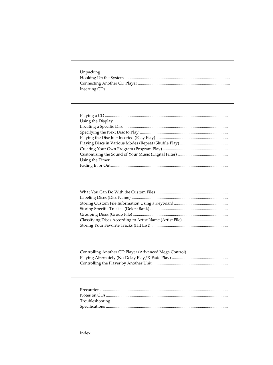 Sony CDP-M333ES User Manual | Page 3 / 36