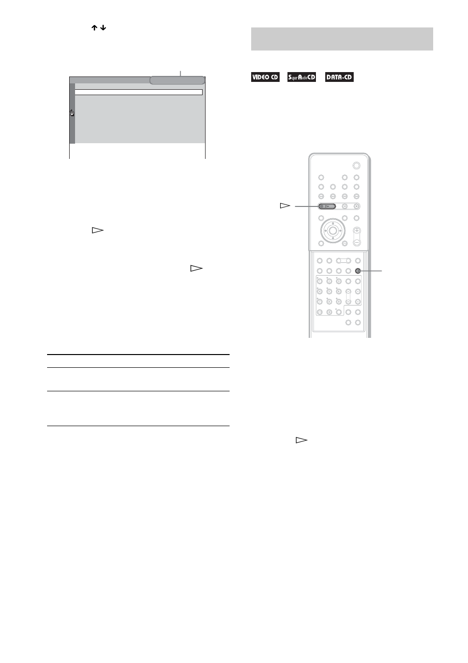 Playing in random order, Shuffle play) | Sony DAV-LF10 User Manual | Page 52 / 120