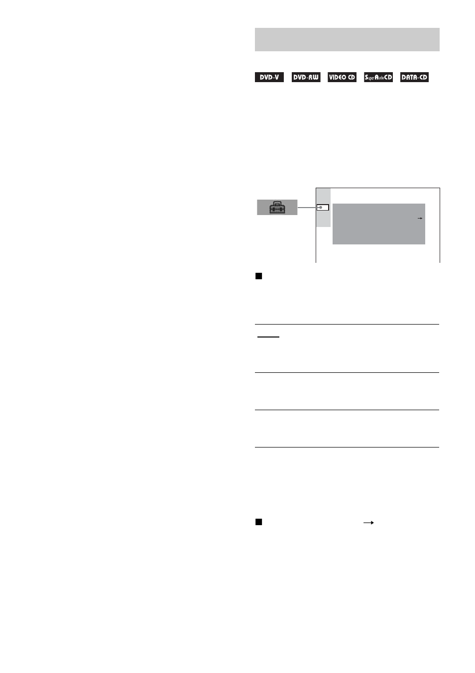 Custom settings, Custom setup), Select the color system when you play a video cd | Sony DAV-LF10 User Manual | Page 90 / 120