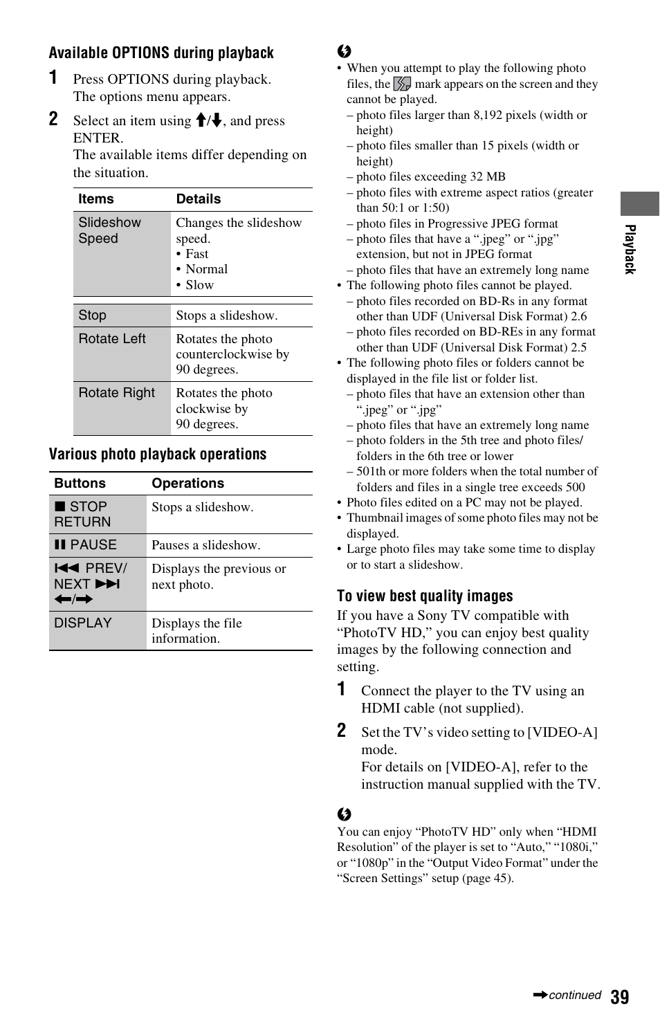 Sony BDP-N460 User Manual | Page 39 / 71