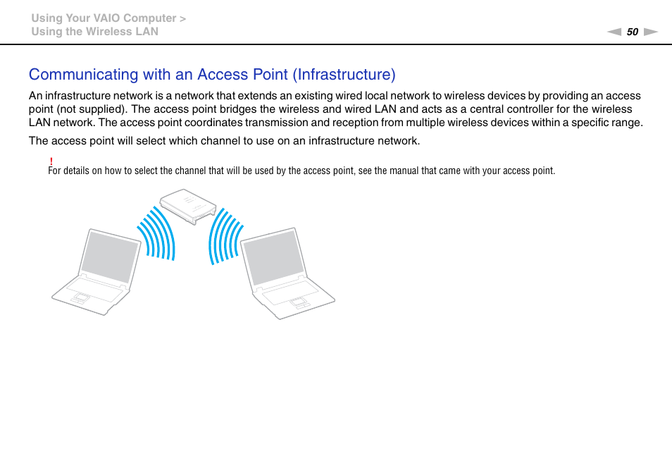 Sony VAIO VPCX11 User Manual | Page 50 / 137