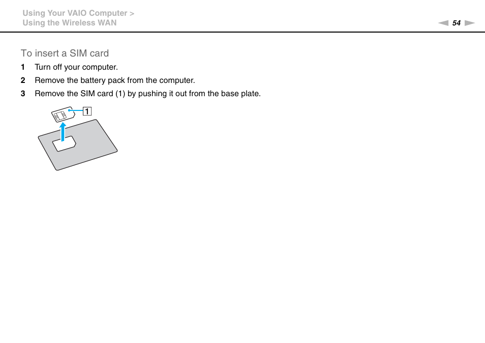 Sony VAIO VPCX11 User Manual | Page 54 / 137