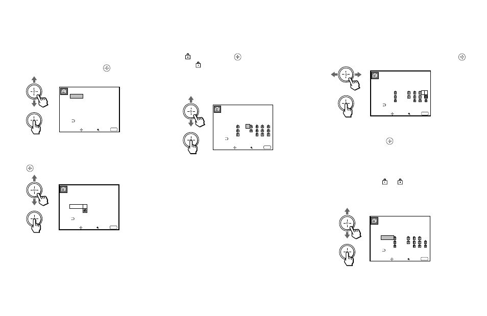 47 first, select a tv rating, Continued) | Sony KP 48V85 User Manual | Page 51 / 66