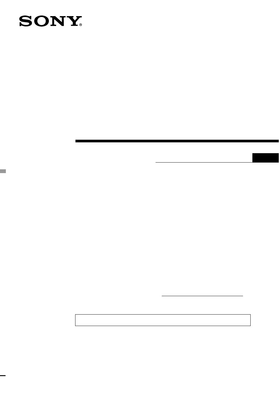 Sony XR-CA610X User Manual | 28 pages