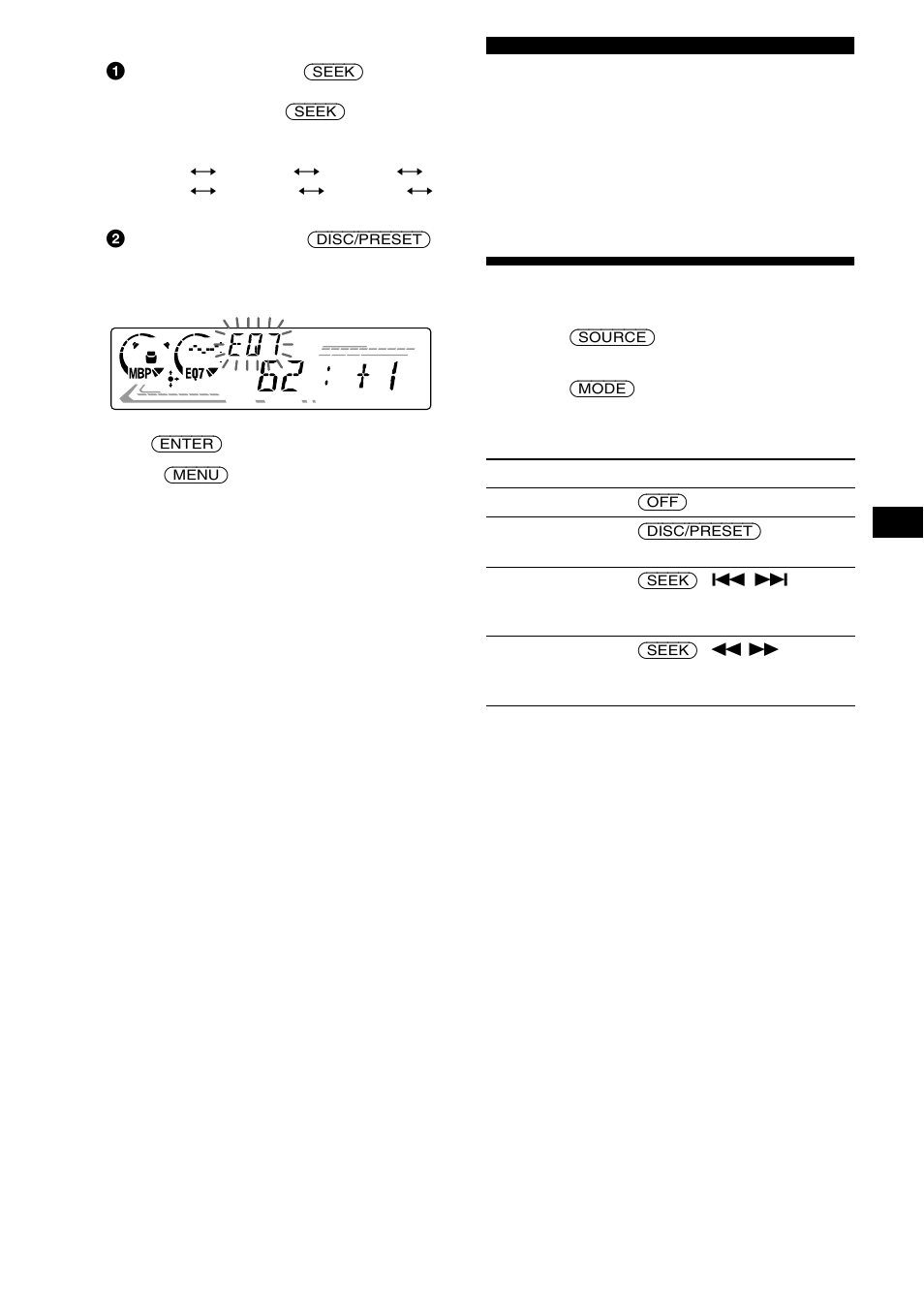 Cd/md unit (optional), Playing a cd or md | Sony XR-CA610X User Manual | Page 17 / 28
