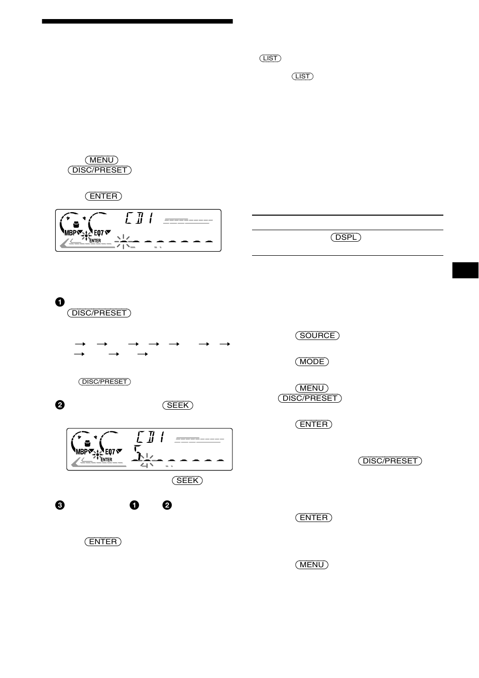 Labeling a cd, Disc memo, 19 labeling a cd | Sony XR-CA610X User Manual | Page 19 / 28