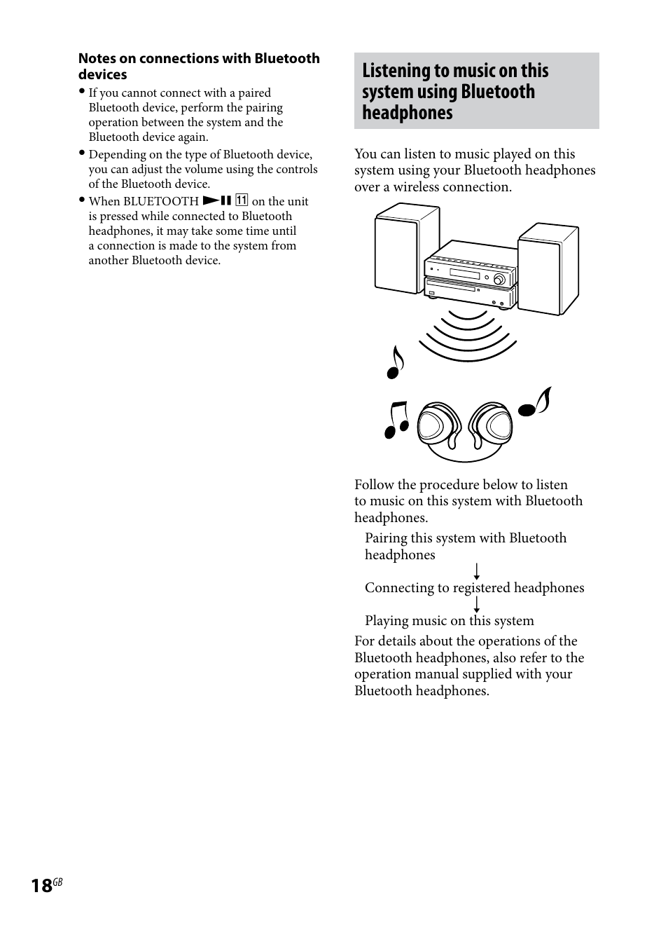 Sony CMT-HX5BT User Manual | Page 18 / 40