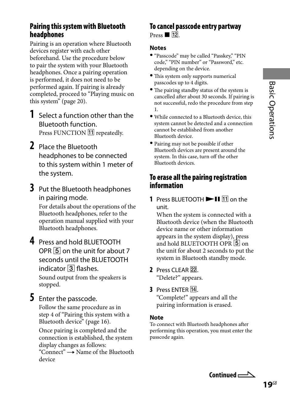 Sony CMT-HX5BT User Manual | Page 19 / 40