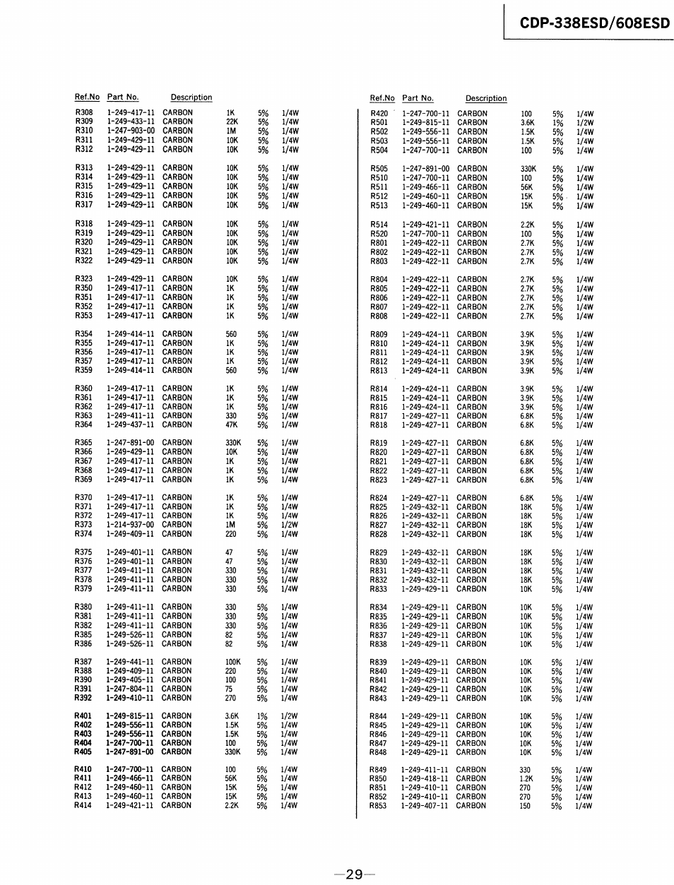 Sony cdp 338esd User Manual | Page 19 / 20