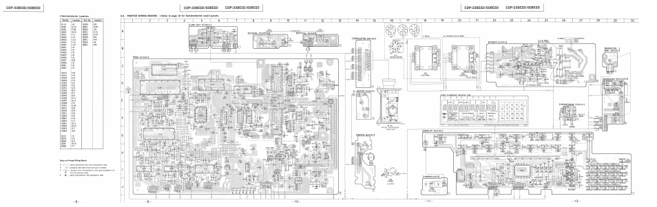 Cdp-338esd/608esd, Semiconductor | Sony cdp 338esd User Manual | Page 6 / 20
