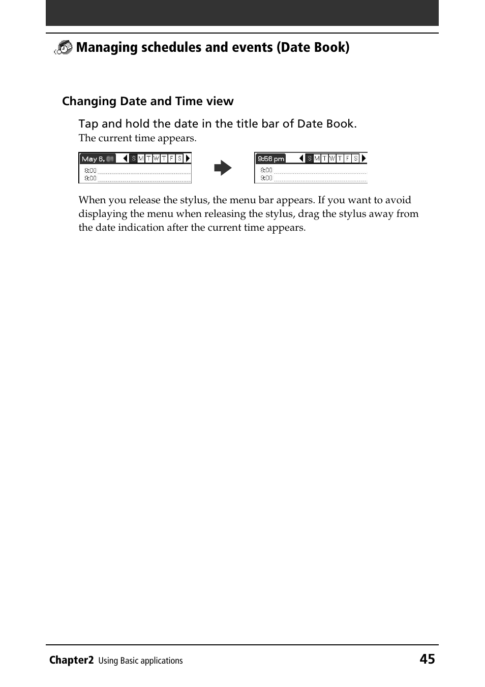 Sony CLIE PEG-NR70V/U User Manual | Page 45 / 224
