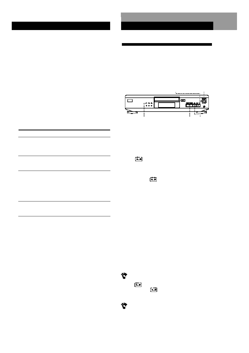 Recording your own program, Playing cds, Playing cds checking the track order | Changing the track order, Recording from cds | Sony CDP-XE500 User Manual | Page 11 / 16