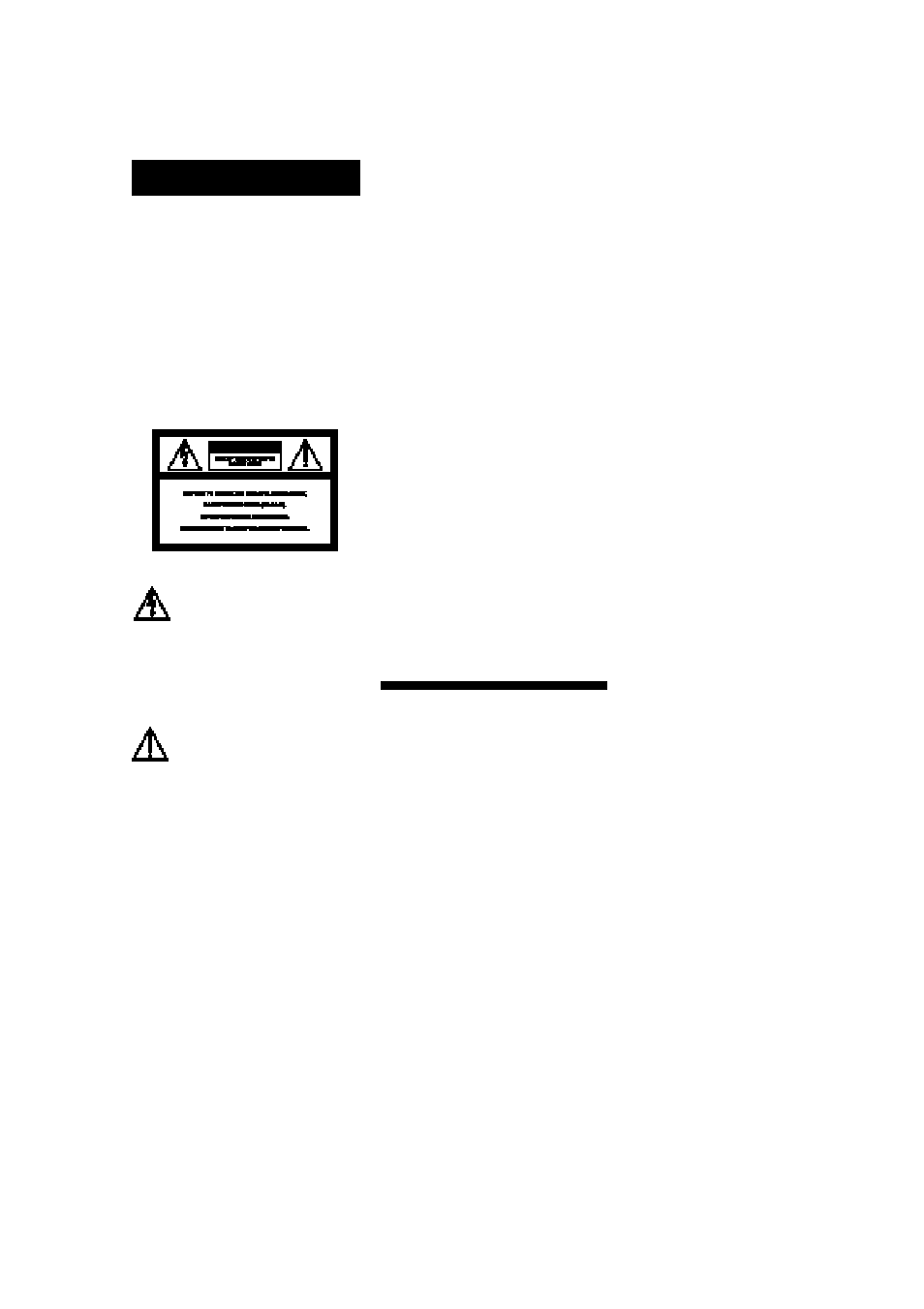 Precautions, Warning | Sony CDP-XE500 User Manual | Page 2 / 16