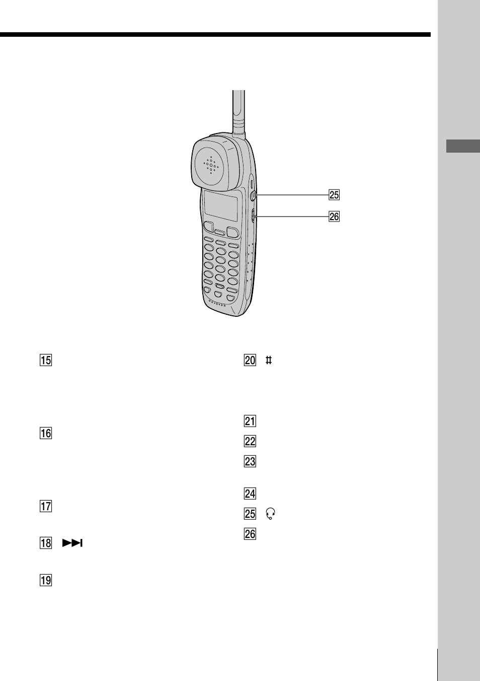 Getting started | Sony SPP-A2480 User Manual | Page 25 / 88