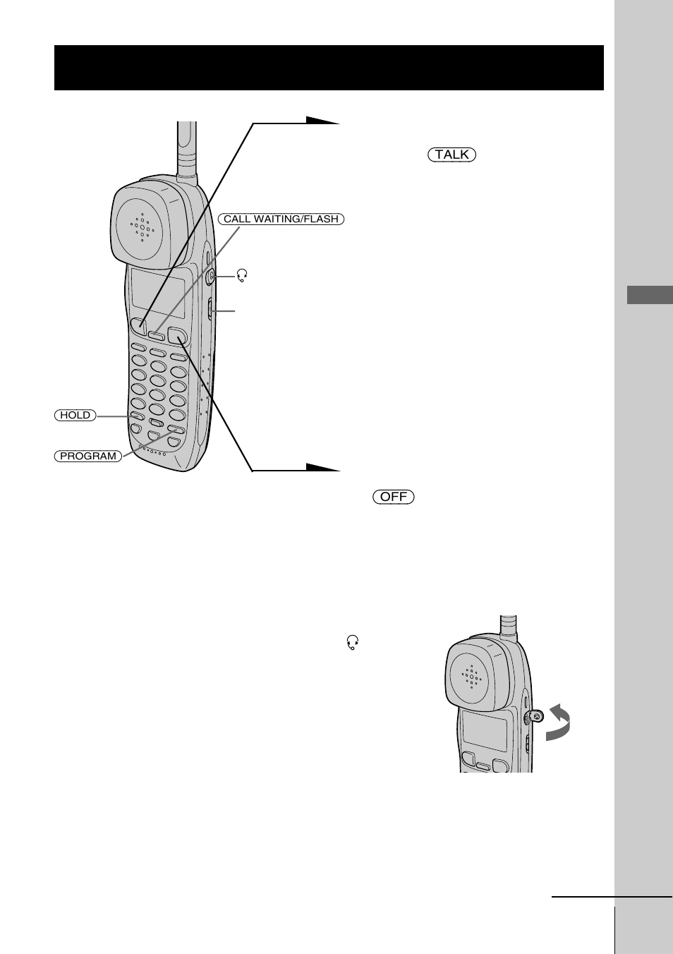 Receiving calls, Basics | Sony SPP-A2480 User Manual | Page 33 / 88