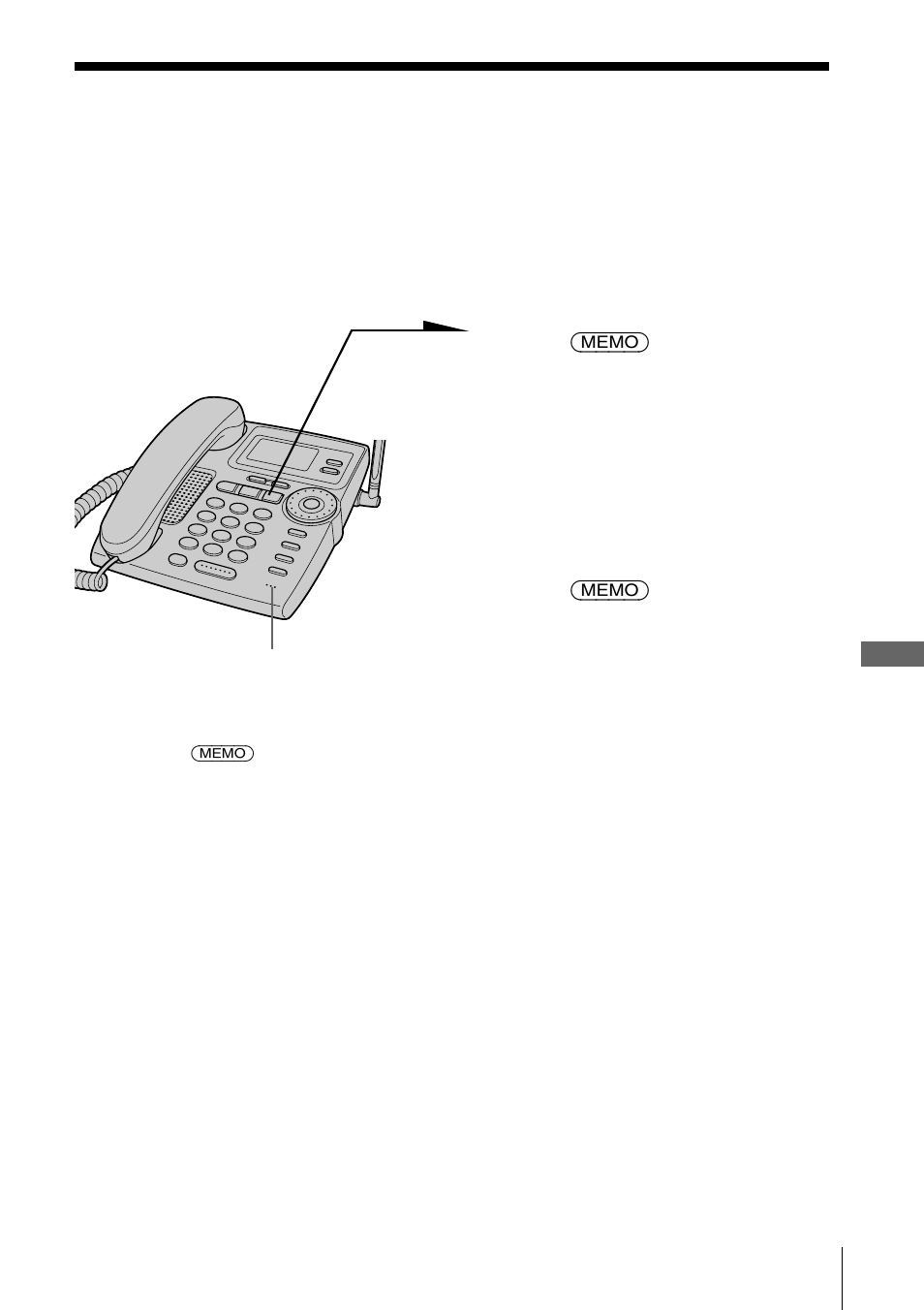 Recording a memo | Sony SPP-A2480 User Manual | Page 65 / 88