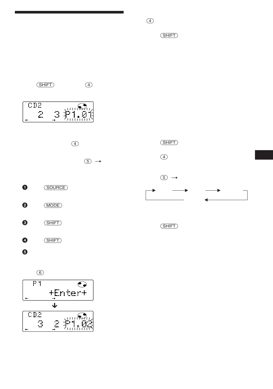 Creating a program | Sony CDX-C780 User Manual | Page 21 / 40