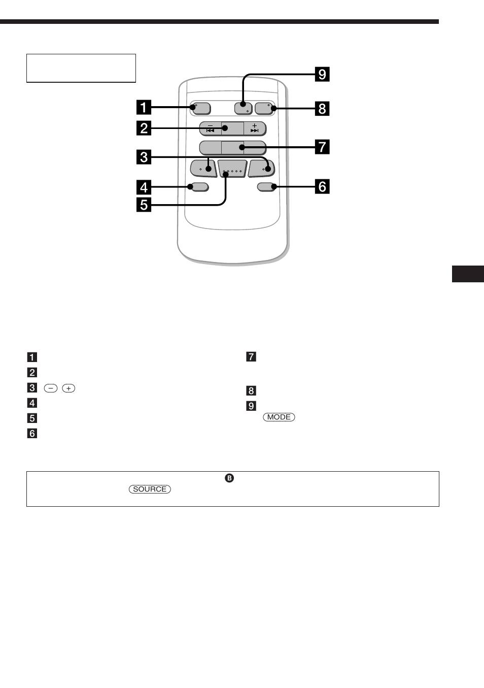En optional wireless remote (rm-x47) | Sony CDX-C780 User Manual | Page 5 / 40
