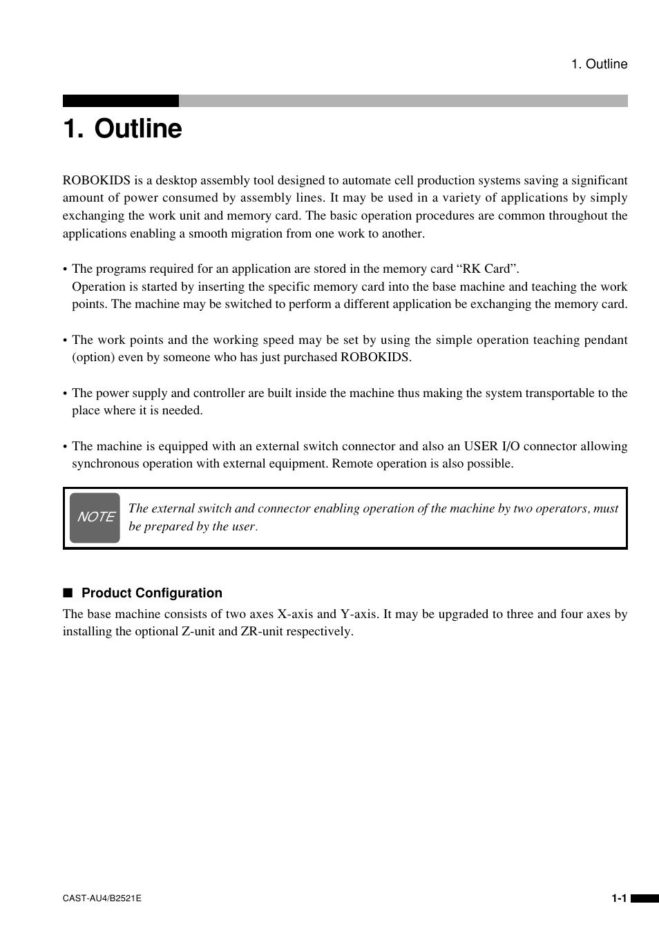Outline | Sony B2521E User Manual | Page 14 / 65