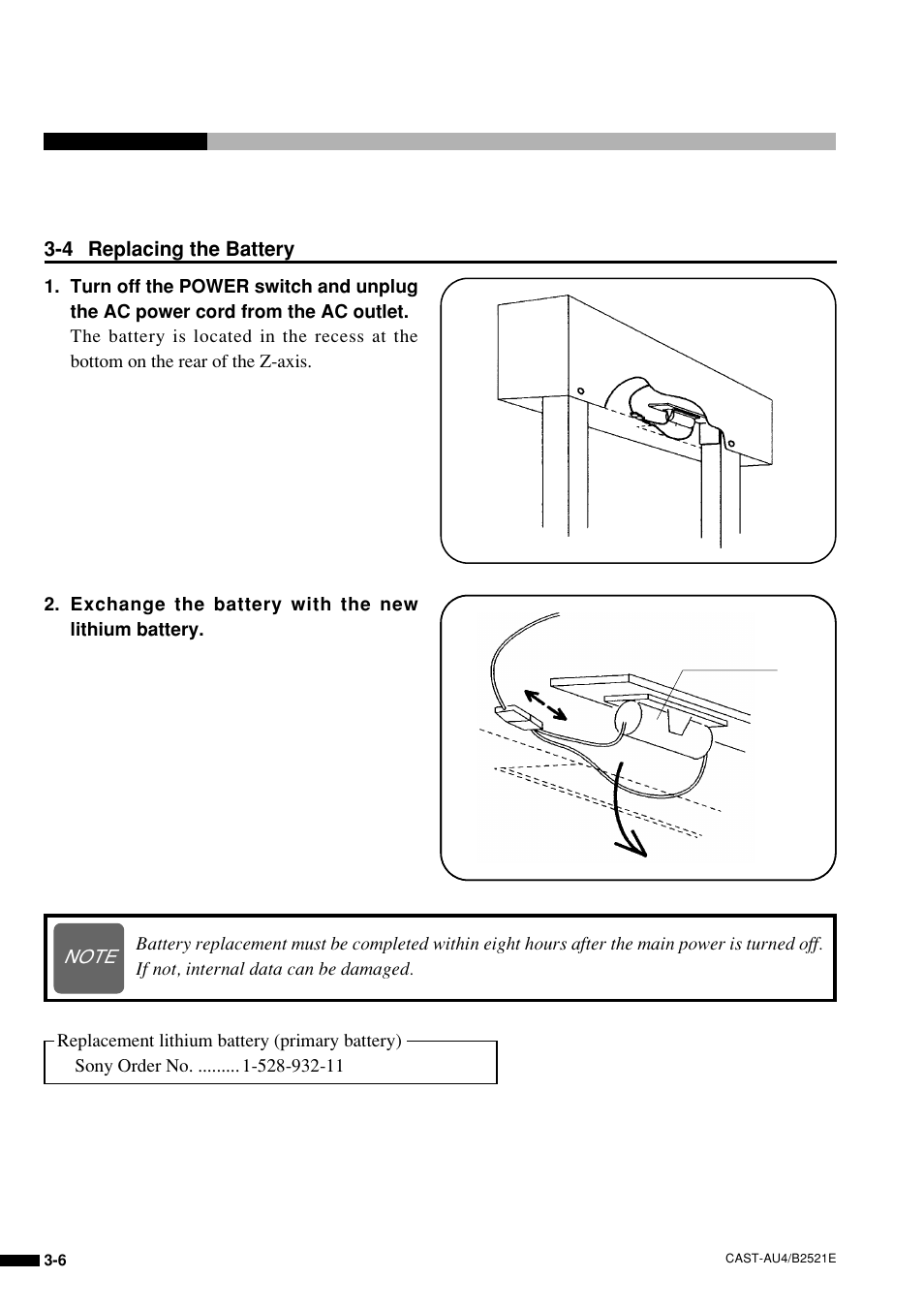 Sony B2521E User Manual | Page 43 / 65