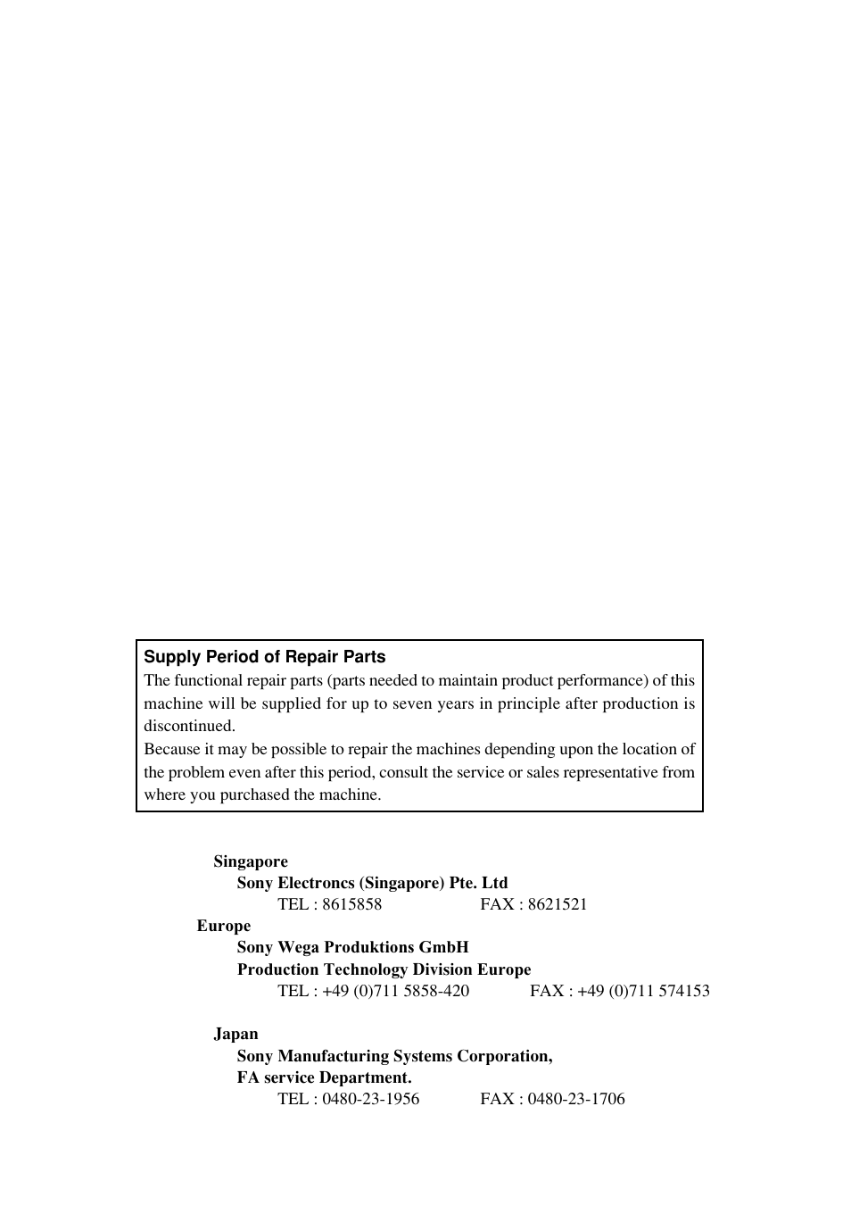 Sony B2521E User Manual | Page 63 / 65