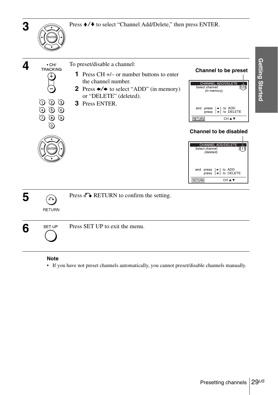 Sony SLV-D271PDVD User Manual | Page 29 / 132
