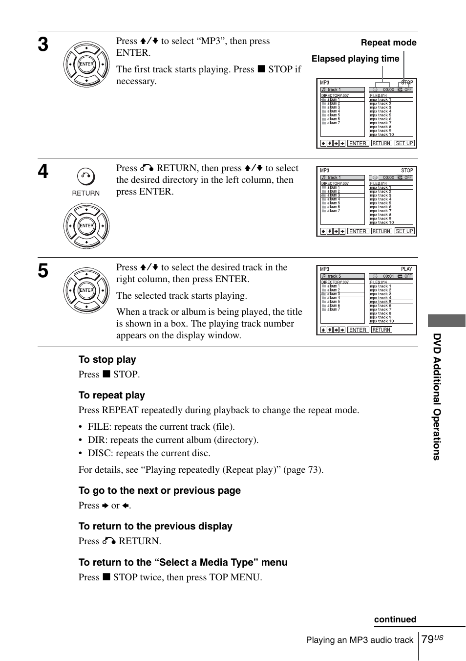 Sony SLV-D271PDVD User Manual | Page 79 / 132