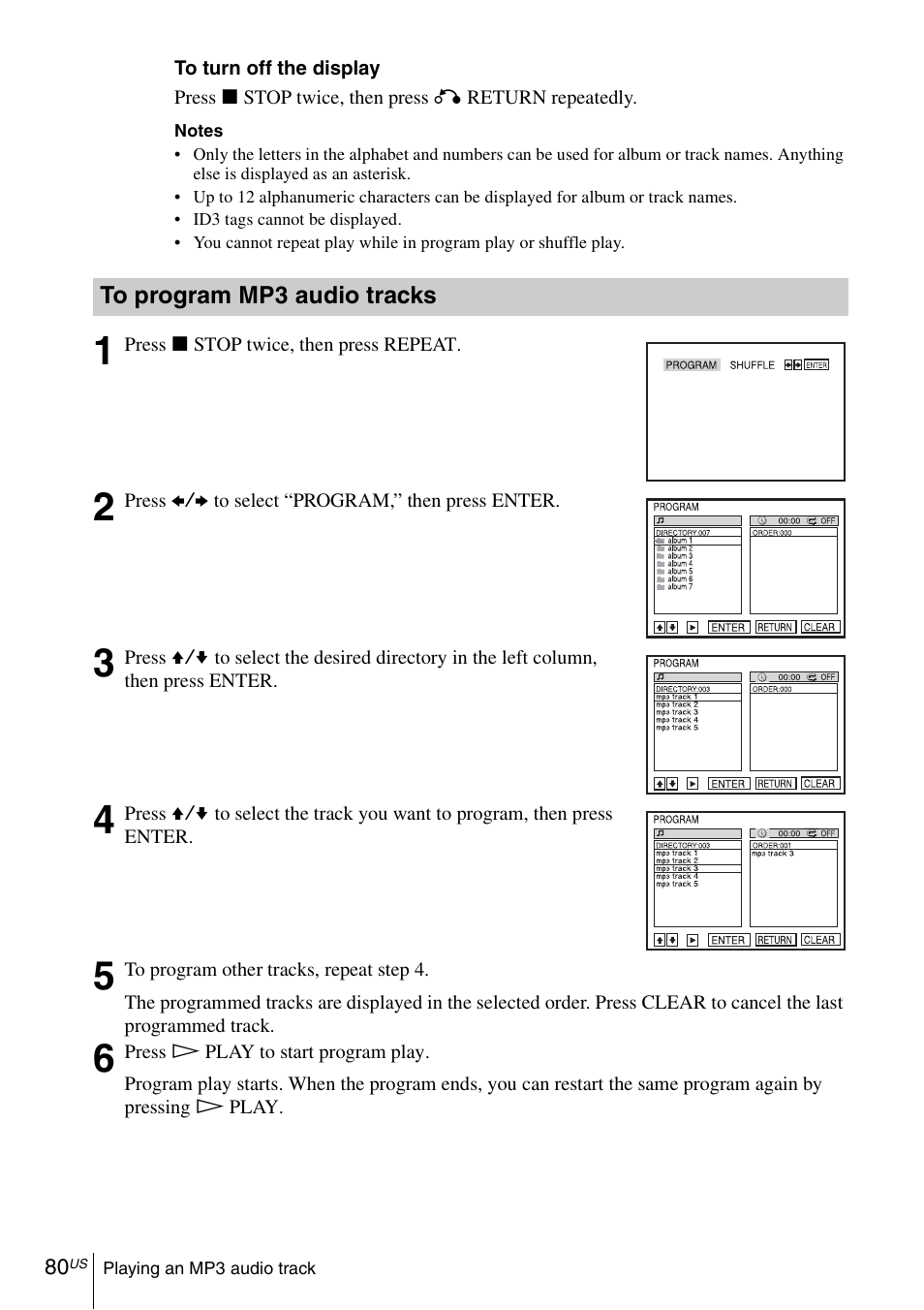 Sony SLV-D271PDVD User Manual | Page 80 / 132
