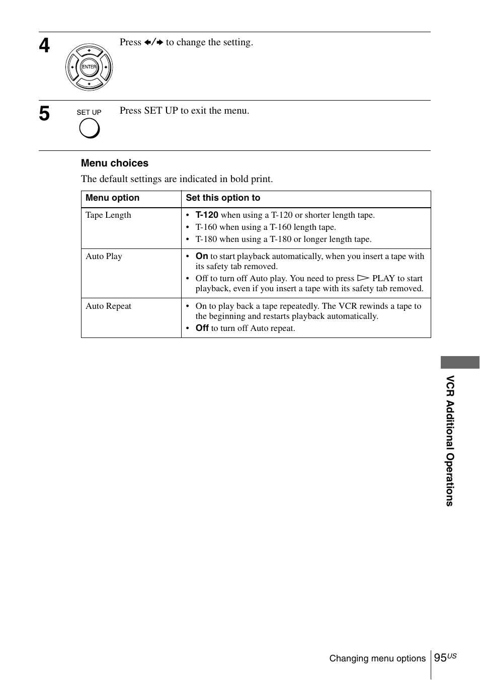 Sony SLV-D271PDVD User Manual | Page 95 / 132