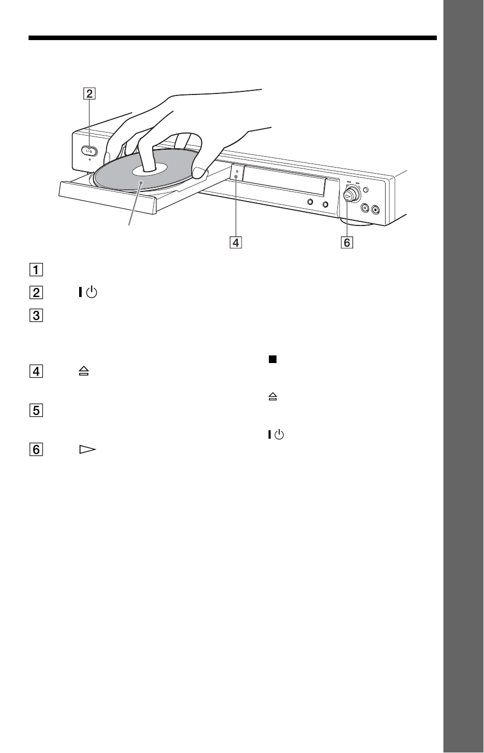Step 4: playing a disc | Sony DVP-NS415 User Manual | Page 17 / 72