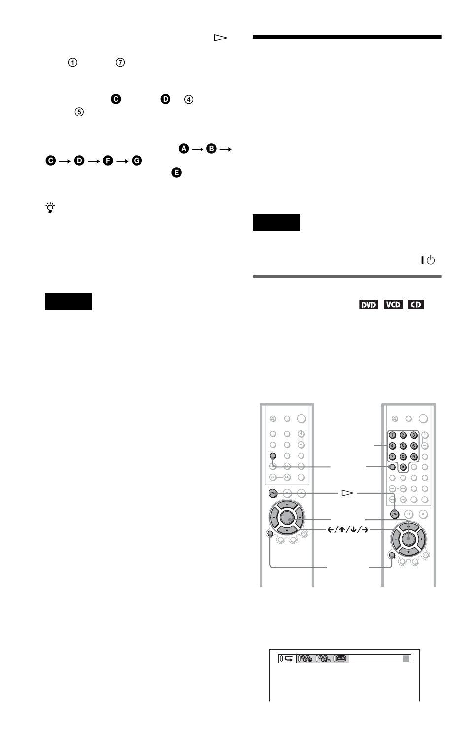 A-b repeat play), N (36, Various play mode functions | Creating your own programme (programme play) | Sony DVP-NS415 User Manual | Page 36 / 72