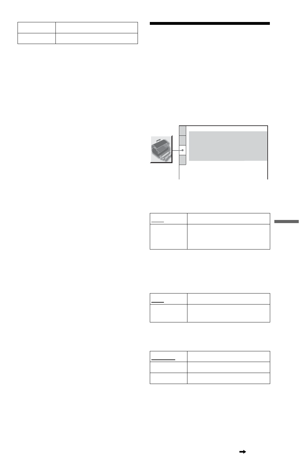 Custom settings (custom setup), Custom settings, Custom setup) | Sony DVP-NS415 User Manual | Page 61 / 72