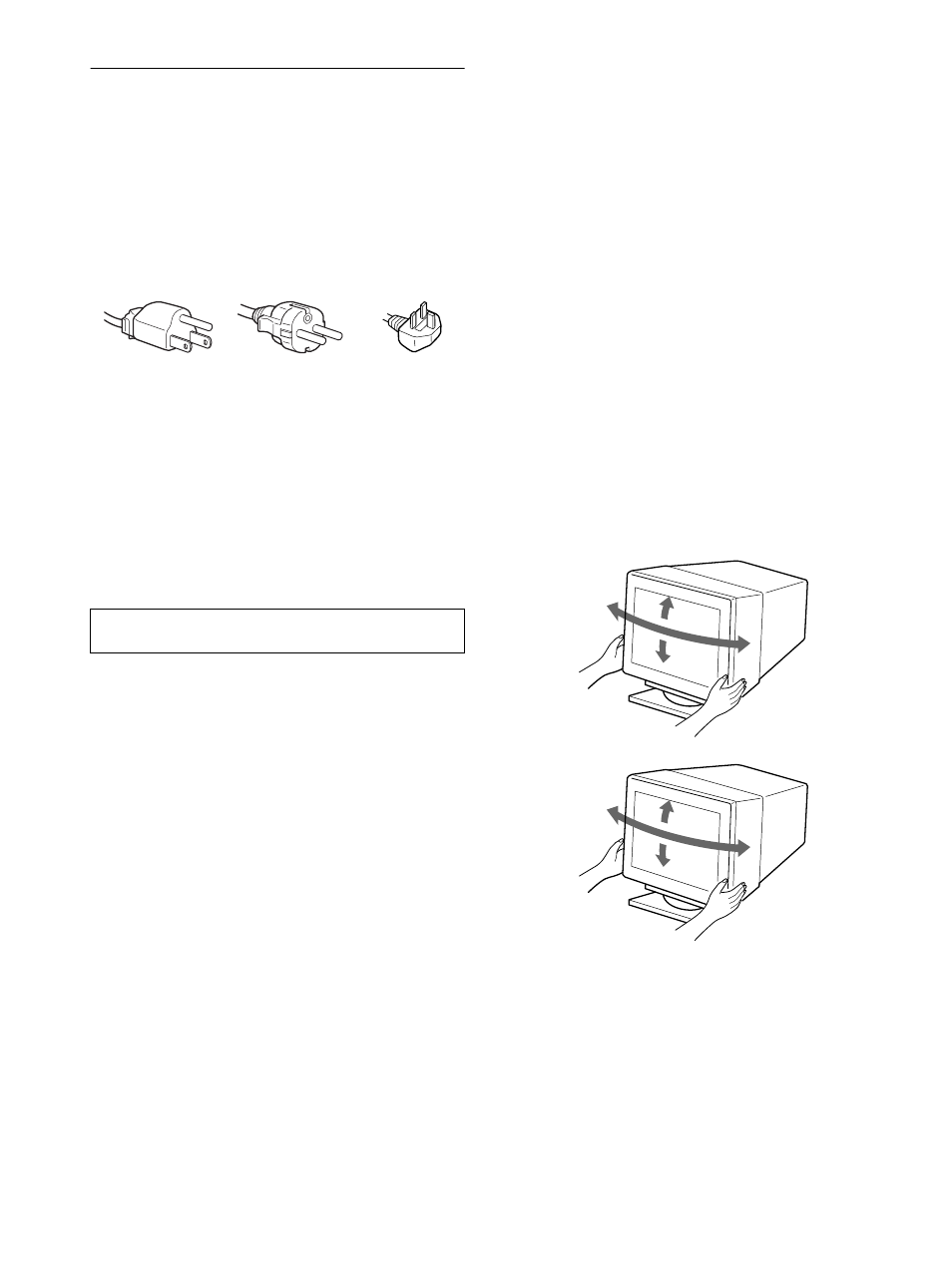 Sicherheitsmaßnahmen, 4sicherheitsmaßnahmen | Sony GDM-F400T9 User Manual | Page 36 / 84