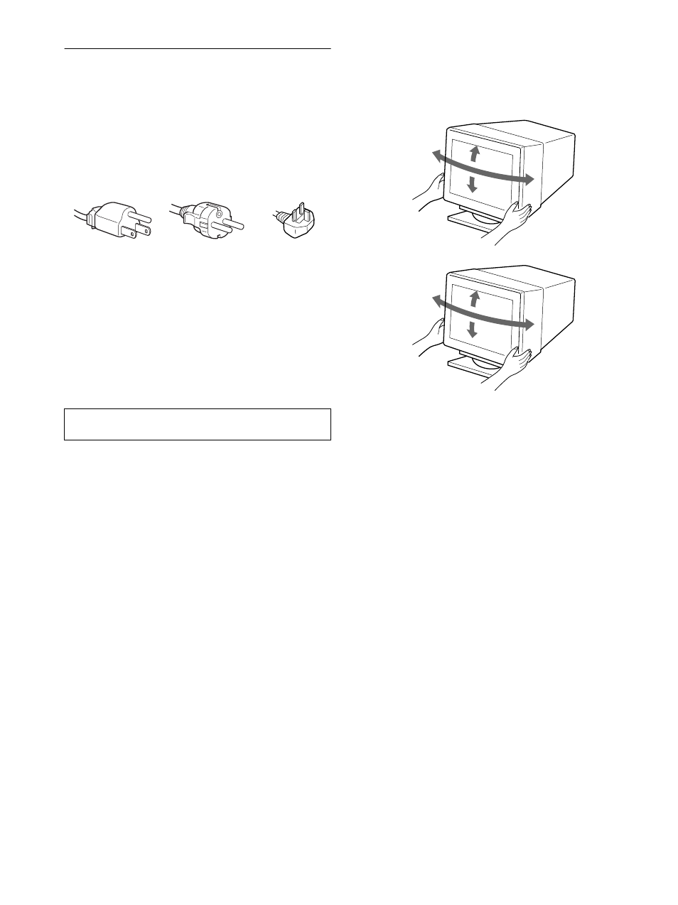 Precauzioni, 4precauzioni | Sony GDM-F400T9 User Manual | Page 68 / 84