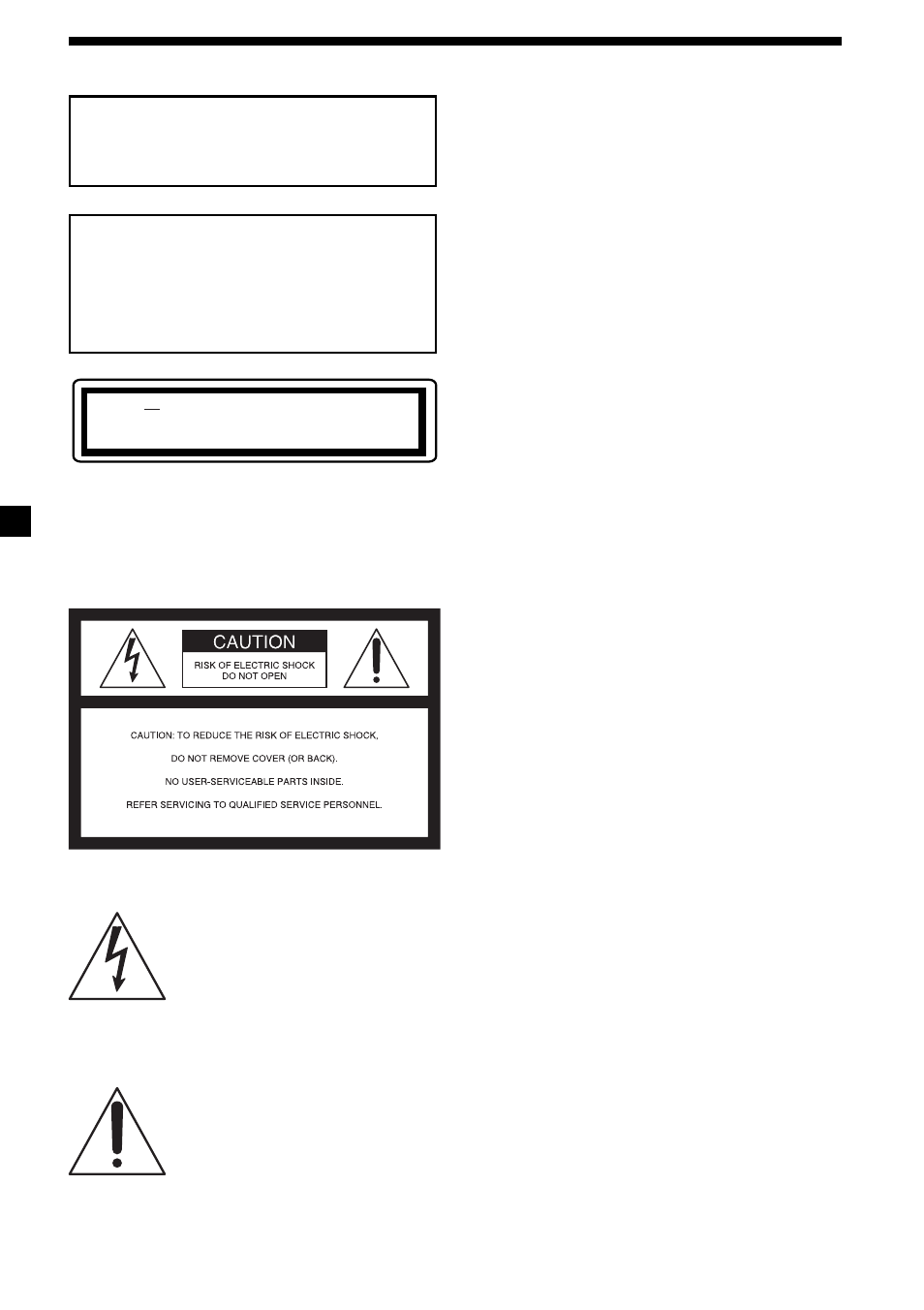 Warning | Sony MV-65ST User Manual | Page 2 / 112