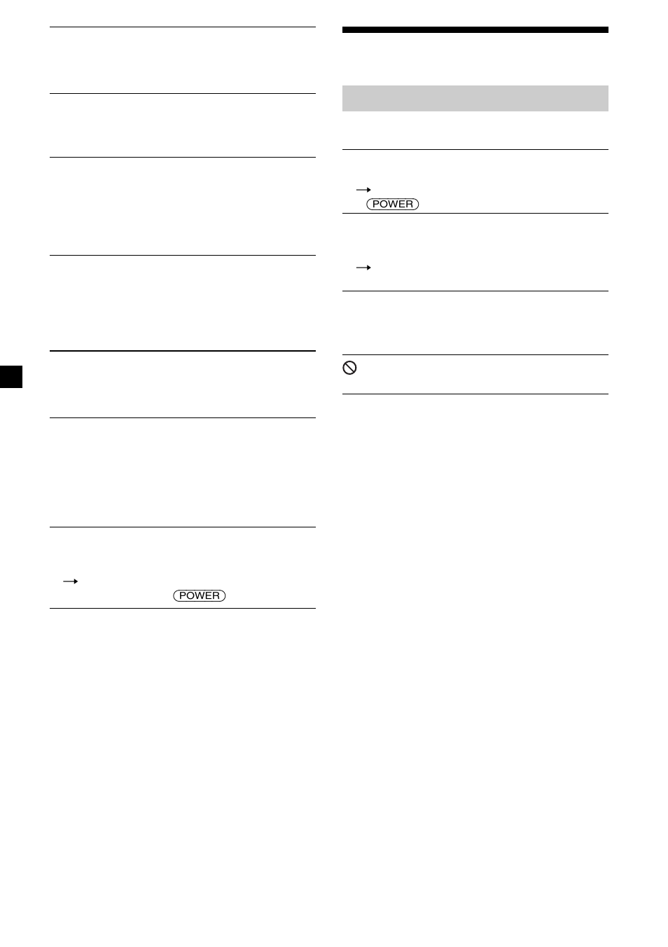 Error display | Sony MV-65ST User Manual | Page 36 / 112