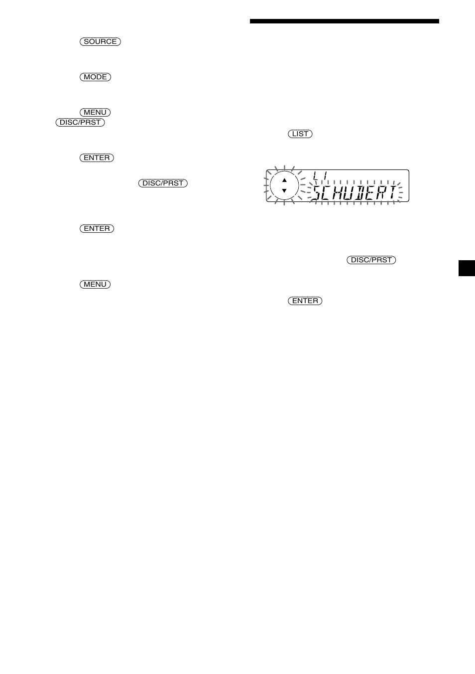 Locating a disc by name | Sony CDX-C7050X User Manual | Page 13 / 28