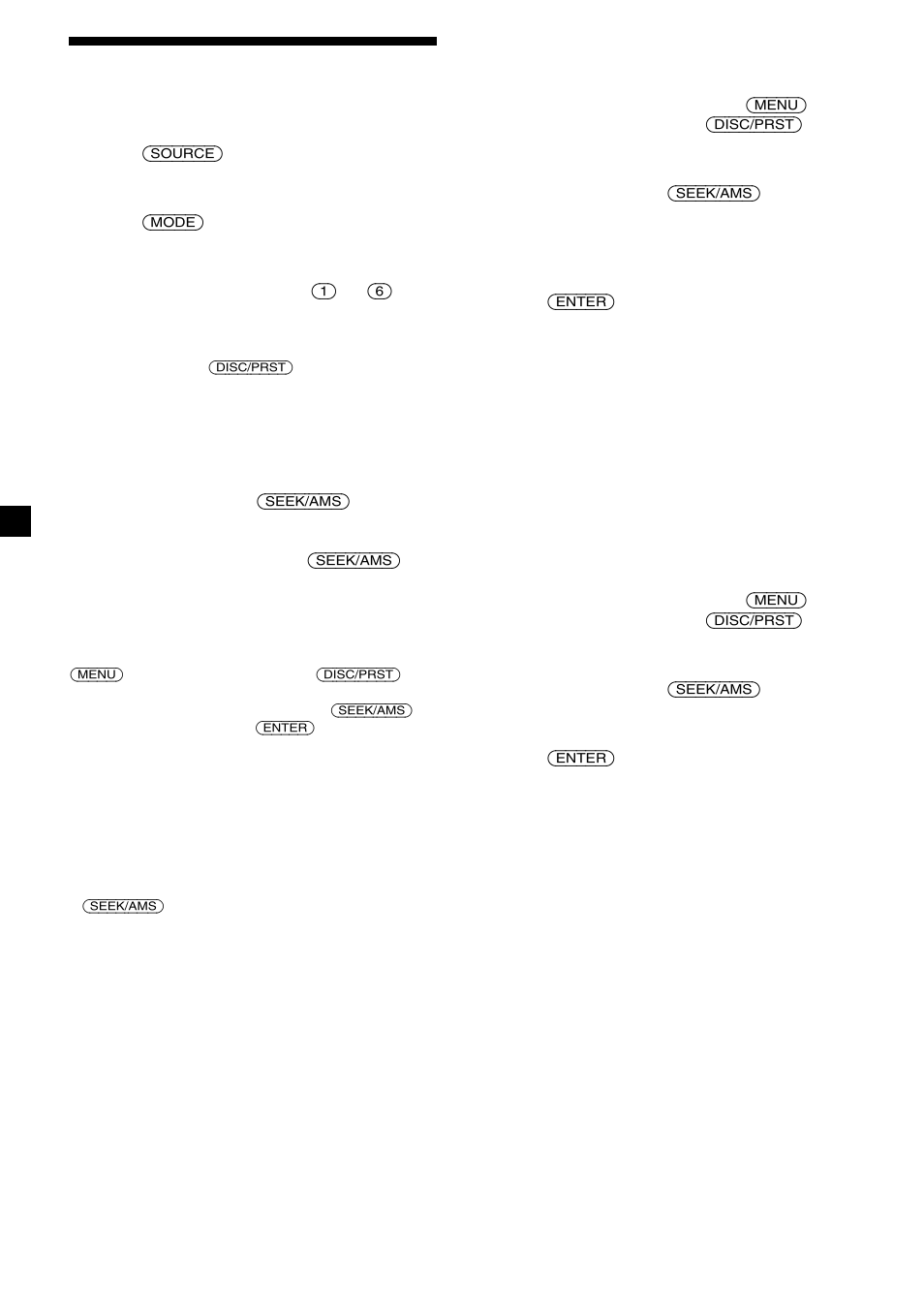 Sony CDX-C7050X User Manual | Page 16 / 28
