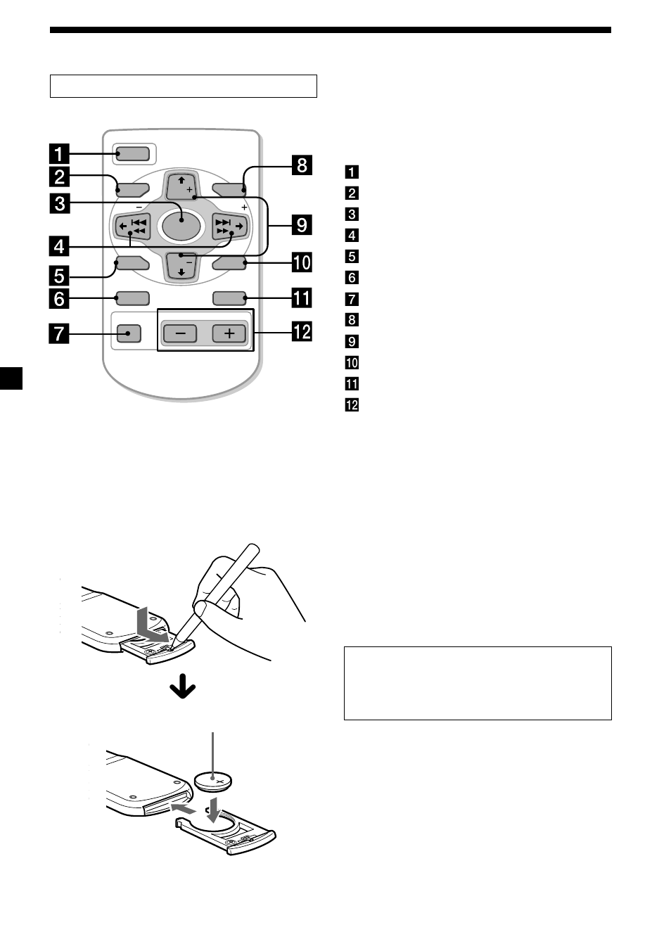 6location of controls | Sony CDX-C7050X User Manual | Page 6 / 28