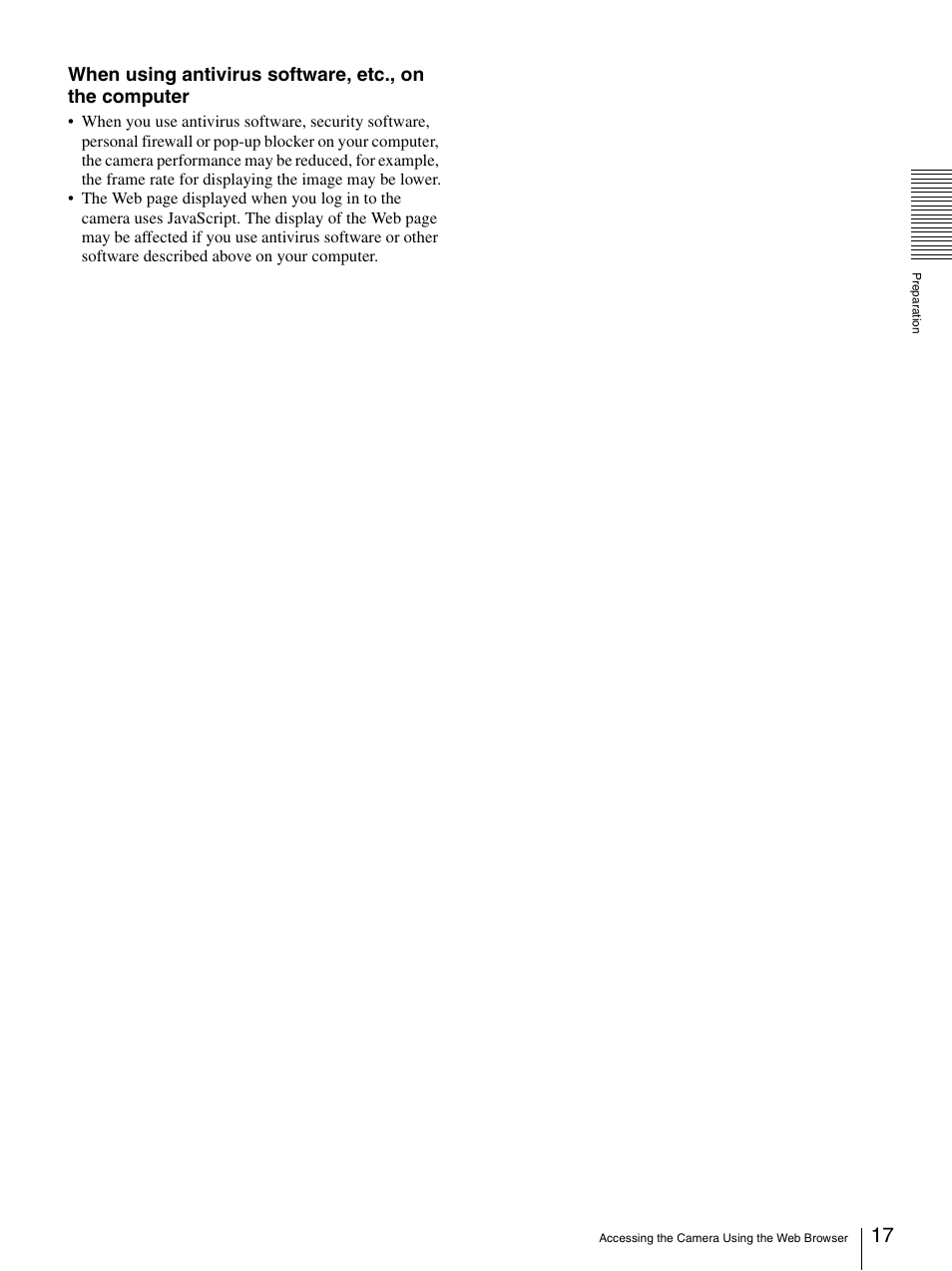 Sony SNC-DH210T User Manual | Page 17 / 97
