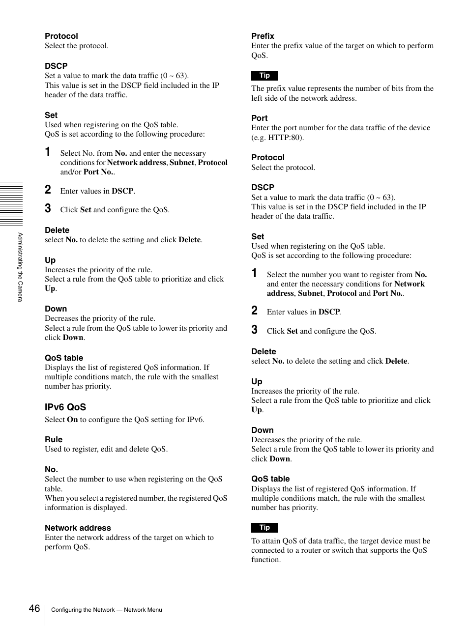 Sony SNC-DH210T User Manual | Page 46 / 97