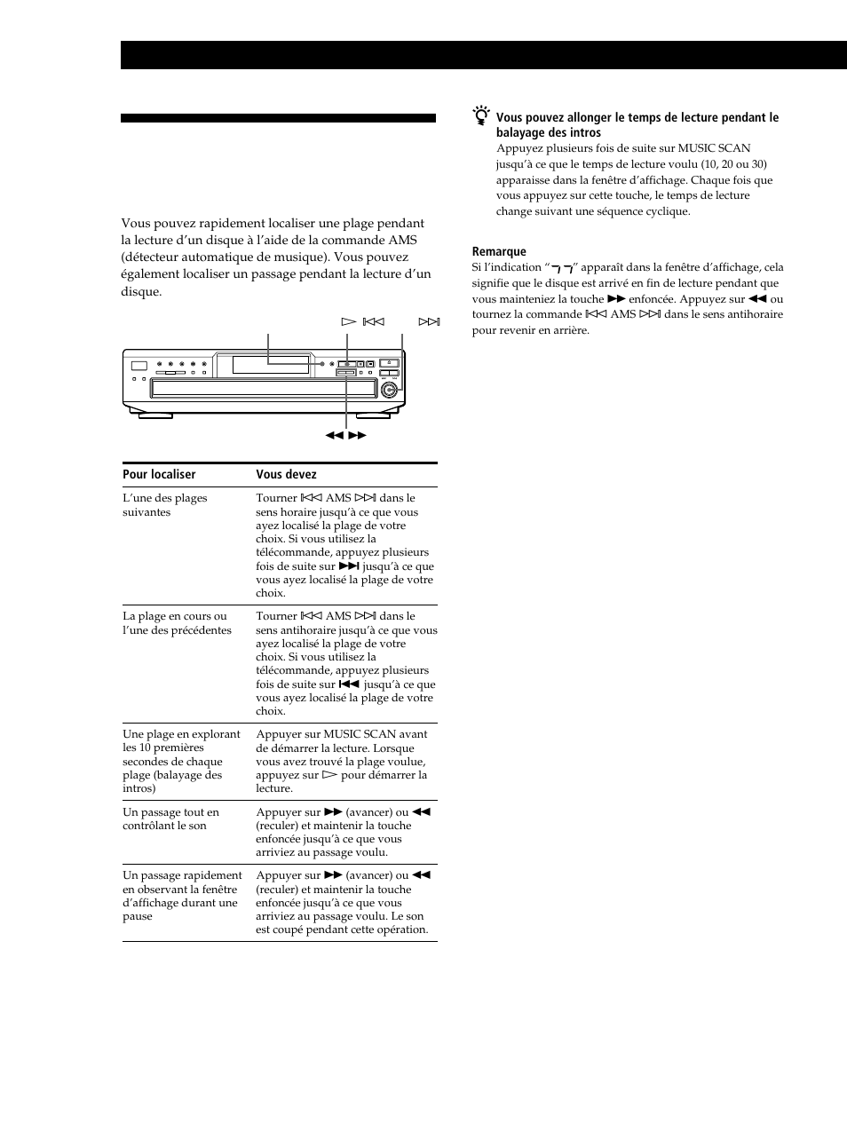 Lecture de disques compacts | Sony CDP-CE245 User Manual | Page 28 / 56
