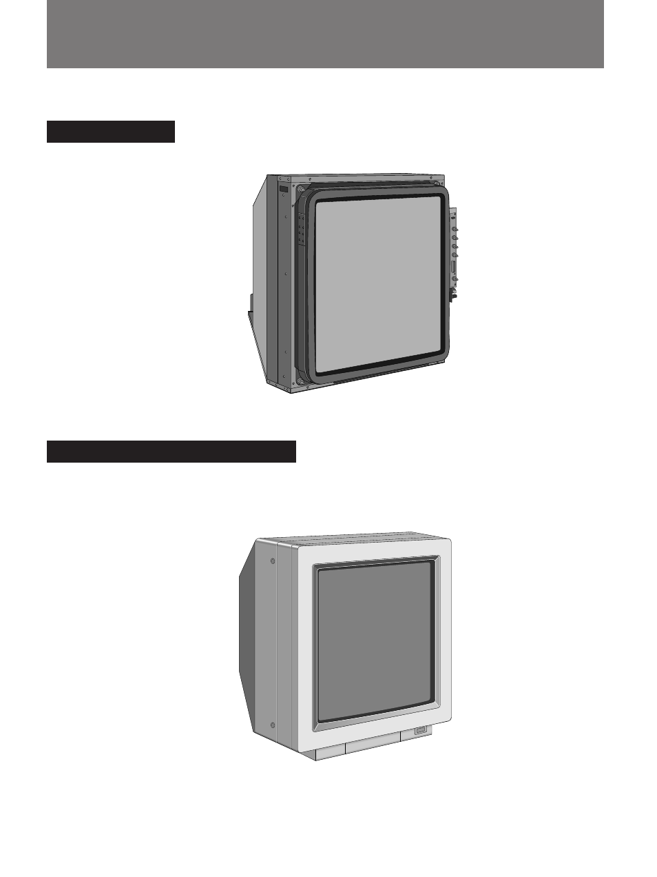 Chassis model, Bezel and cabinet (b/c) model | Sony DDM-2802CNU User Manual | Page 11 / 28