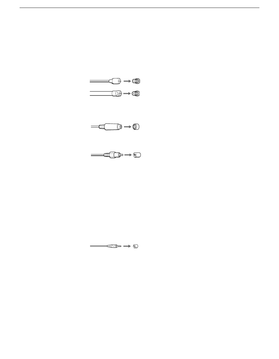 Connector types, 12 connector types | Sony KP 57HW40 User Manual | Page 12 / 83